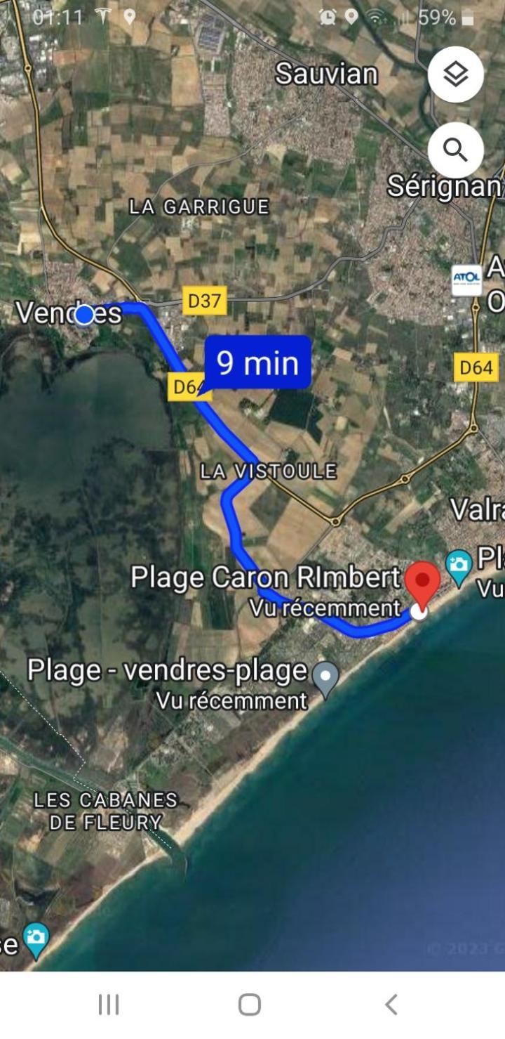Appartement A 8 Km De La Mer - 3 Chambres Vendres Zewnętrze zdjęcie